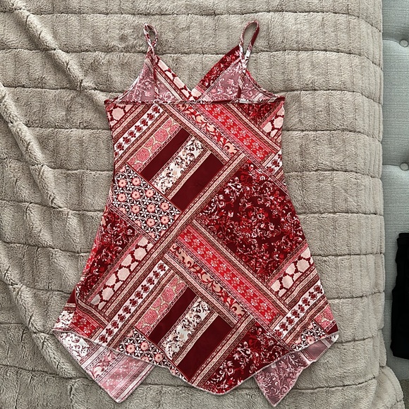 Suzy Shier vintage paisley long tank top Y2K - Picture 4 of 5